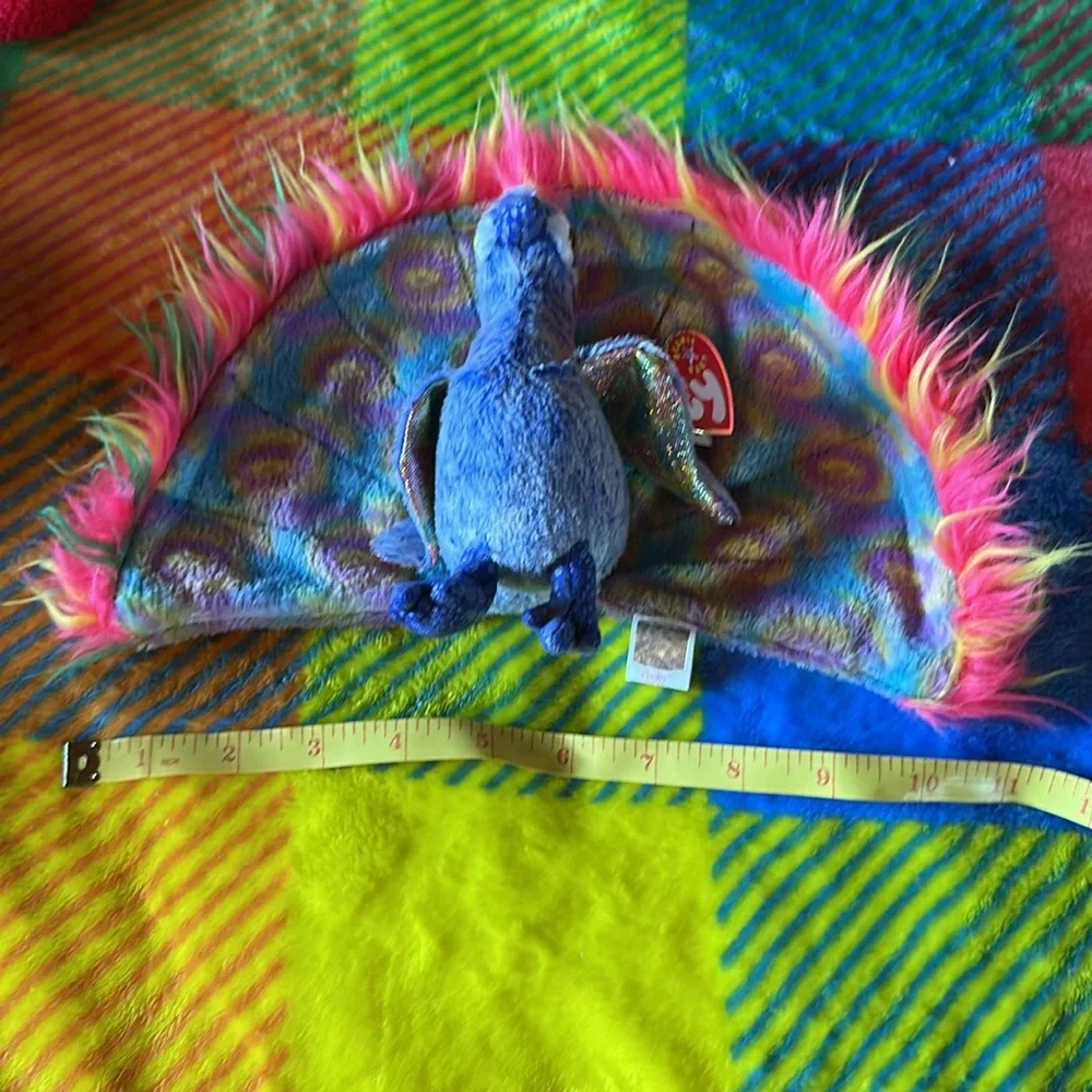 Ty Flashy the Peacock Beanie Baby